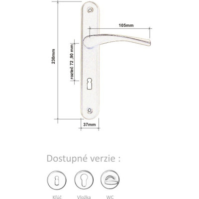 MEVA kľučka na dvere MEVA kľučka na dvere