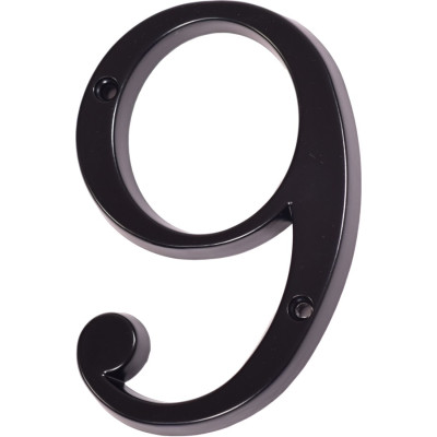 Číslo " 9 " čierne 100mm Číslo " 9 " čierne 100mm