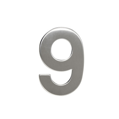 Číslica "9" 95mm nerez Číslica "9" 95mm nerez