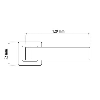 MONDO rozetové kovanie nikel satén ZMOZN MONDO rozetové kovanie nikel satén ZMOZN