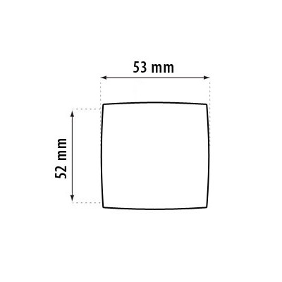 Guľa štvorcová bronz Guľa štvorcová bronz