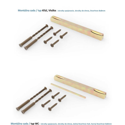 DIANA kľučka bronz DIANA kľučka bronz