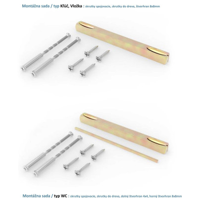 DIANA kľučka satén DIANA kľučka satén