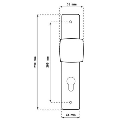Guľa hranatá satén D Guľa hranatá satén D