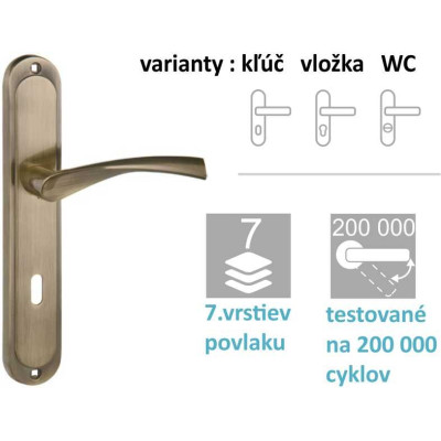 DIANA kľučka bronz DIANA kľučka bronz