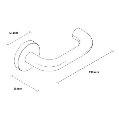 JOVI O kľučka + guľa nerez JOVI O kľučka + guľa nerez