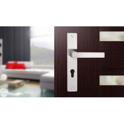 QUBIK kľučka nikel brúsený QUBIK kľučka nikel brúsený