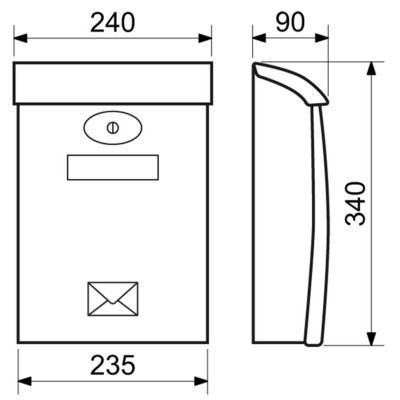 BK03 čierna plastová schránka BK03 čierna plastová schránka
