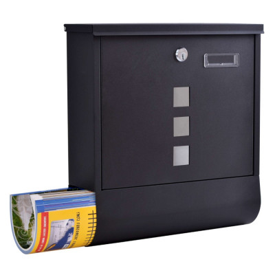 HANS schránka domová čierna HANS schránka domová čierna