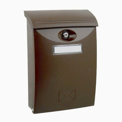 ABS hnedá poštová schránka plast ABS hnedá poštová schránka plast