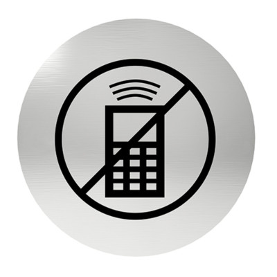 Označenie dverí samolepiace - zákaz telefonovania Označenie dverí samolepiace - zákaz telefonovania