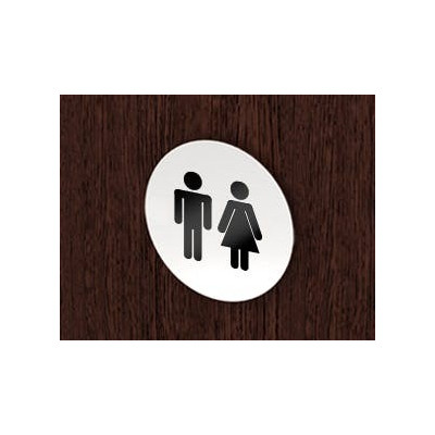 Označenie dverí samolepiace - WC