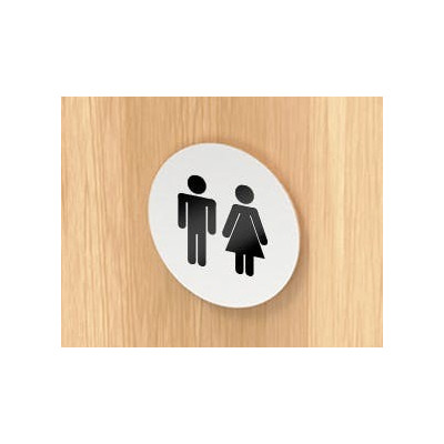 Označenie dverí samolepiace - WC