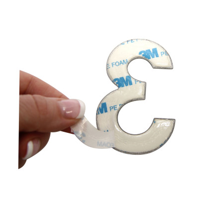 Číslica "9" 75mm nerez Číslica "9" 75mm nerez