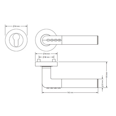 Smart Handle H.02 kľučka Smart Handle H.02 kľučka