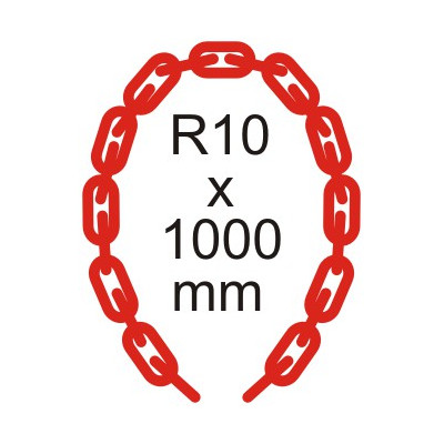 Bezpečnostná reťaz Ø 10mm x 1000mm Bezpečnostná reťaz Ø 10mm x 1000mm