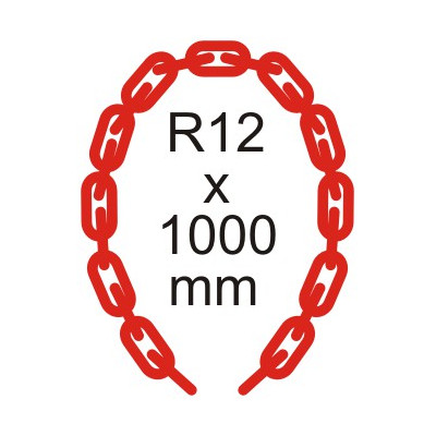 Bezpečnostná reťaz Ø 12mm x 1000mm