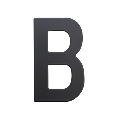 RN.75L číslo "B" 75 mm čierné matné RN.75L číslo "B" 75 mm čierné matné