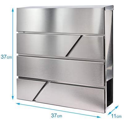 NIKA poštová schránka nerez