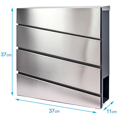 VEVE poštová schránka antracit