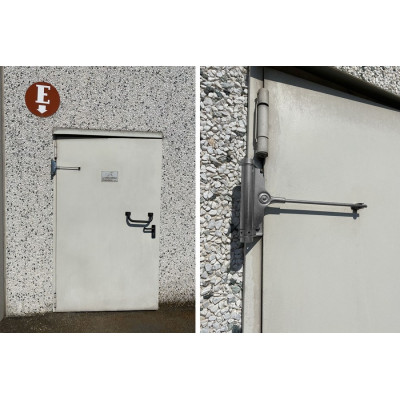 Pružinový zatvárač BA650 dverový 40 Kg