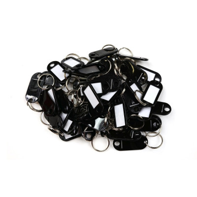 Plastová visačka jednostranná / sada 50ks čierna / RJ.48.CRN.50KS Plastová visačka jednostranná / sada 50ks čierna / RJ.48.CRN.50KS