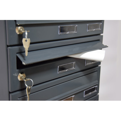 M37/6 RAL7016 modulová schránka