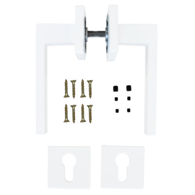 K01 BB kľučka na dvere biela