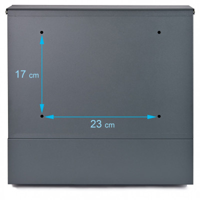 3693 poštová schránka nerez / antracit 3693 poštová schránka nerez / antracit