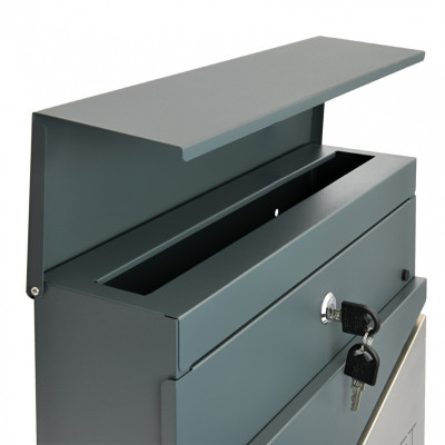 3693 poštová schránka nerez / antracit 3693 poštová schránka nerez / antracit