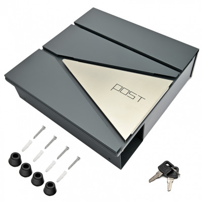 3693 poštová schránka nerez / antracit 3693 poštová schránka nerez / antracit