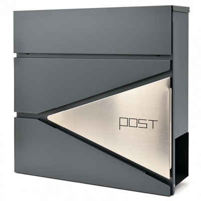 3693 poštová schránka nerez / antracit 3693 poštová schránka nerez / antracit