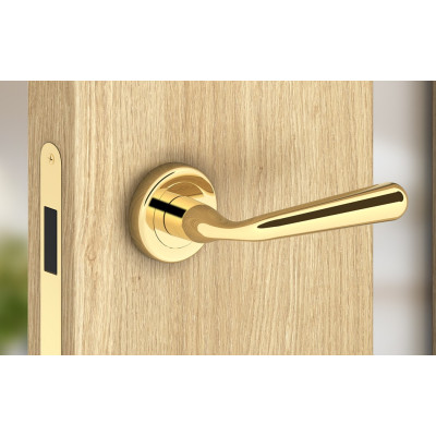 LAURA C Classic kľučka mosadz ZLAOCLMB