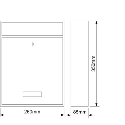 Poštová schránka BK240 Poštová schránka BK240