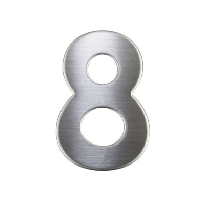 Číslica "8" 75mm nerez Číslica "8" 75mm nerez